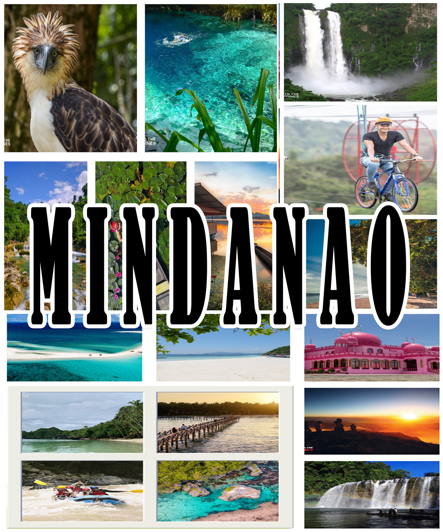 Philippines Travel Pillowcase – Iconic Destinations Collection