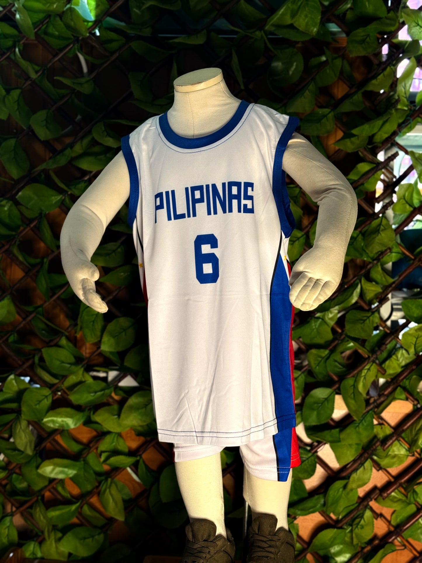 PILIPINAS Kids Basketball Uniform Set