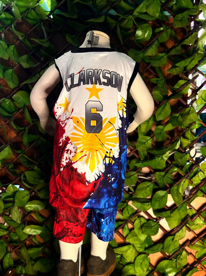 PILIPINAS Kids Basketball Uniform Set
