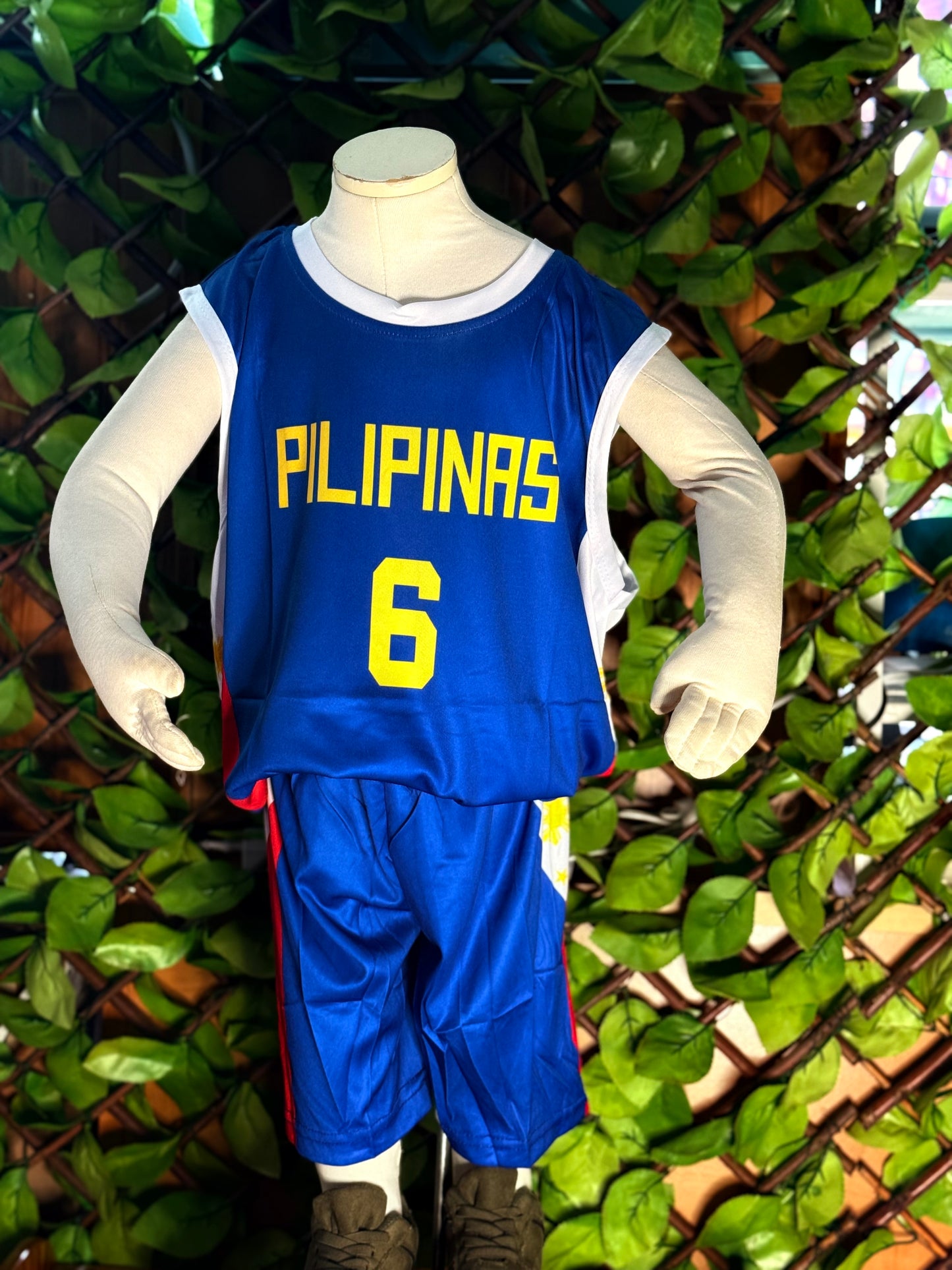 PILIPINAS Kids Basketball Uniform Set