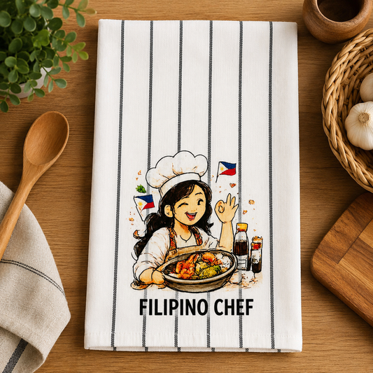 🇵🇭 NEW ARRIVAL – Filipino-Inspired Kitchen Towels! 🍳✨