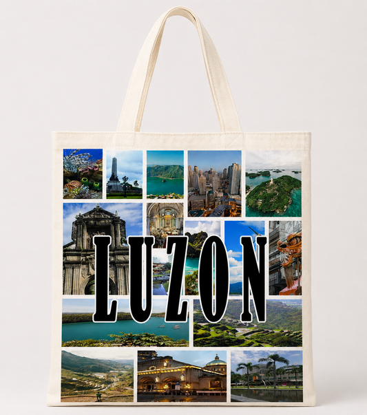 Luzon Landmarks Tote Bag – Philippine Heritage Collection