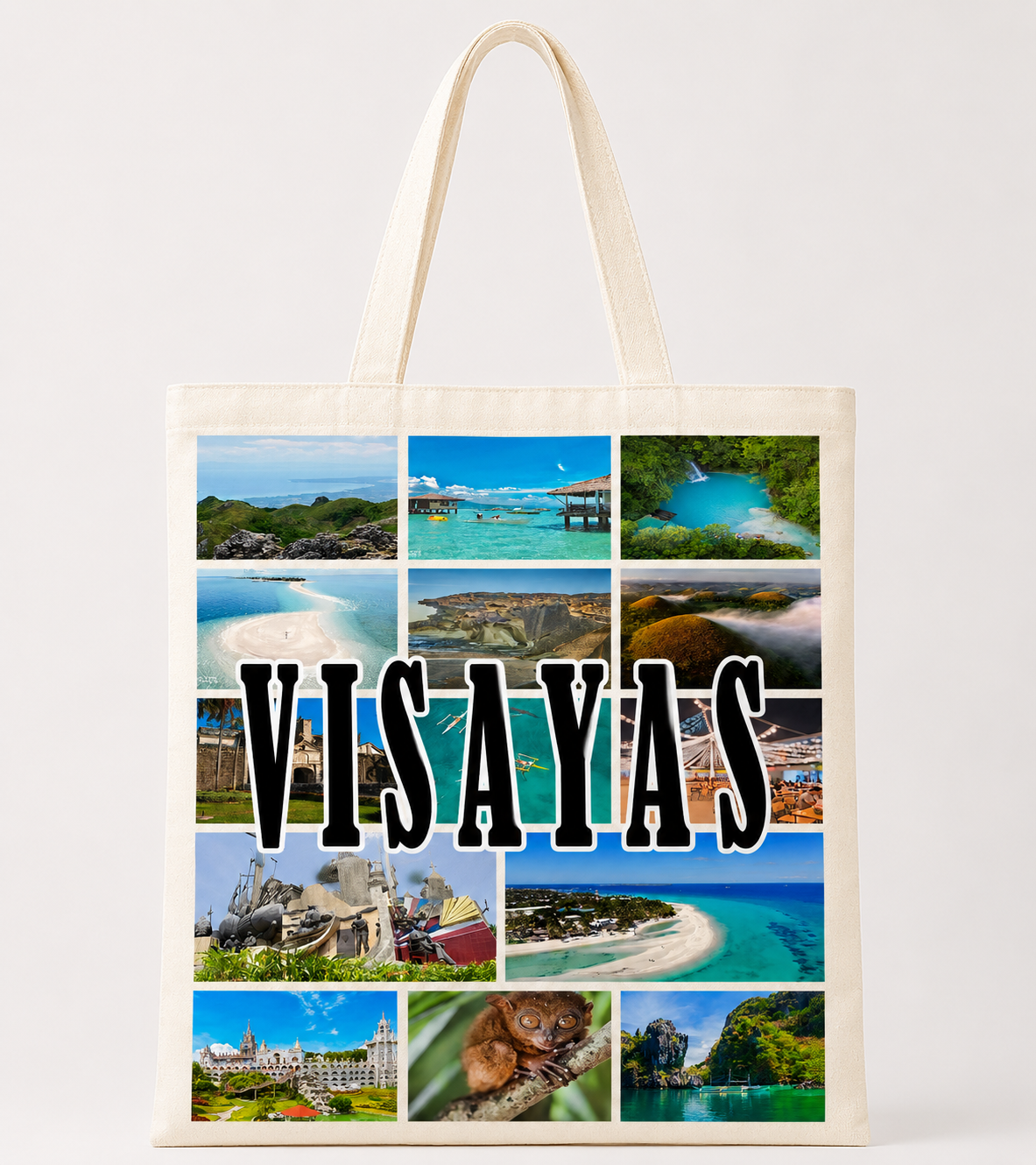 🇵🇭 Visayas Tote Bag – Philippine Paradise Collection