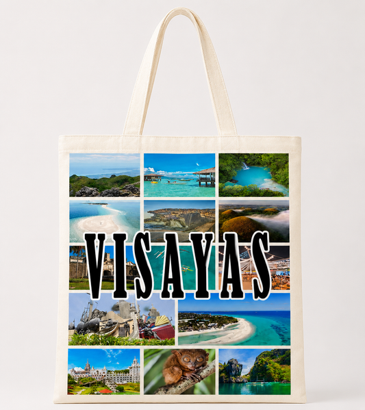 🇵🇭 Visayas Tote Bag – Philippine Paradise Collection