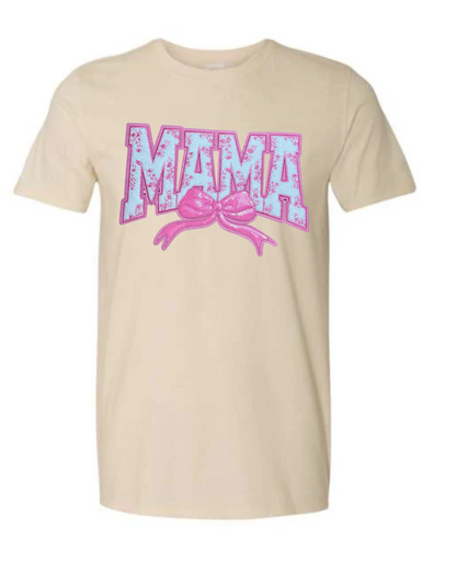 T-shirts with patches for Mother's day
